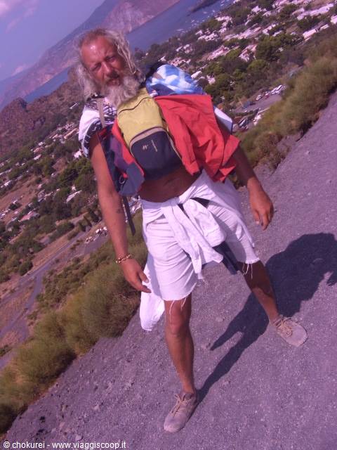 uno sherpa ci porta i bagagli..., ah ah ah, sono io !!!