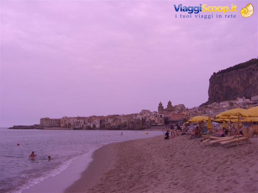 Cefalù, la spiaggia.