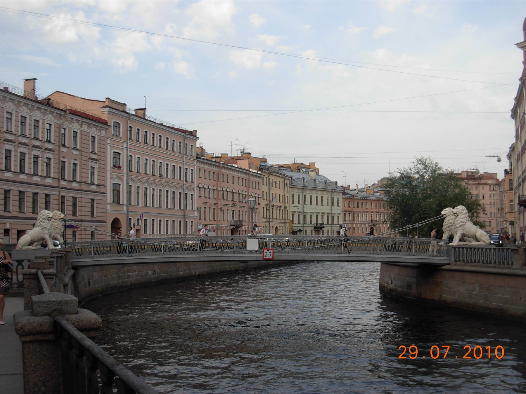 San Pietroburgo - ponte dei leoni