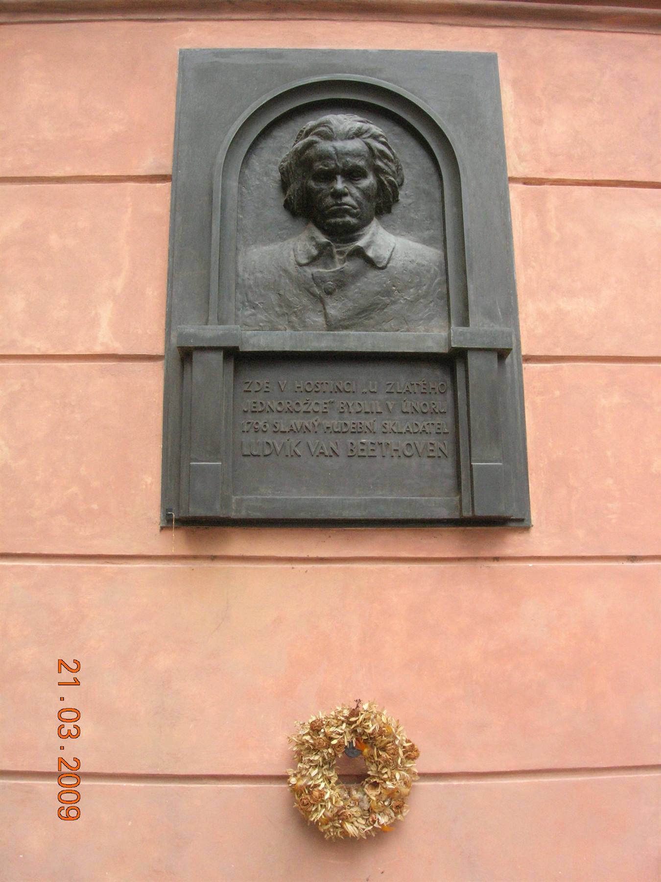 Praga - munumento a Beethoven