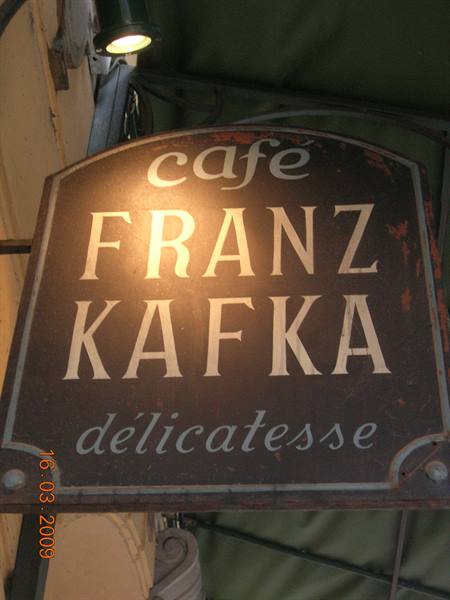 praga - caffè Kafka!