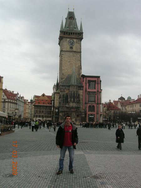 Praga - municipio vecchio con torre