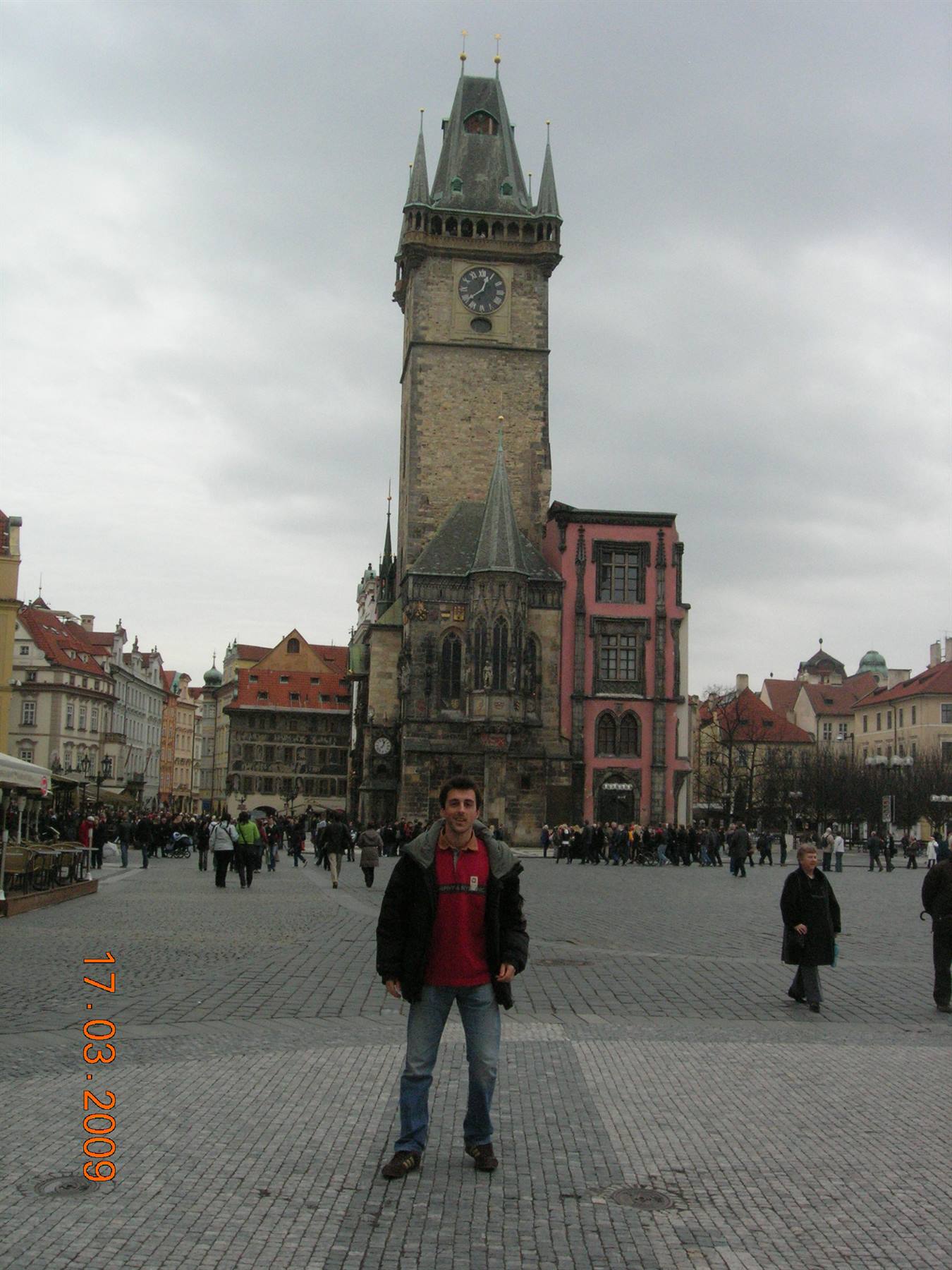Praga - municipio vecchio con torre