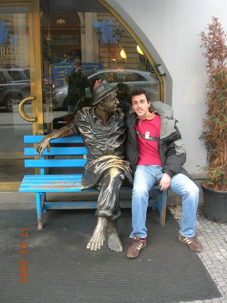 Praga - con un amico di vecchia data!