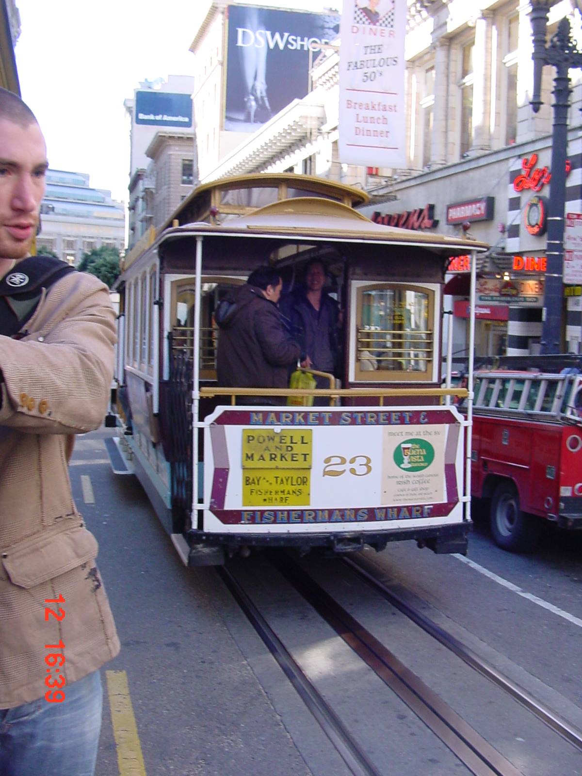 San Francisco - cable car