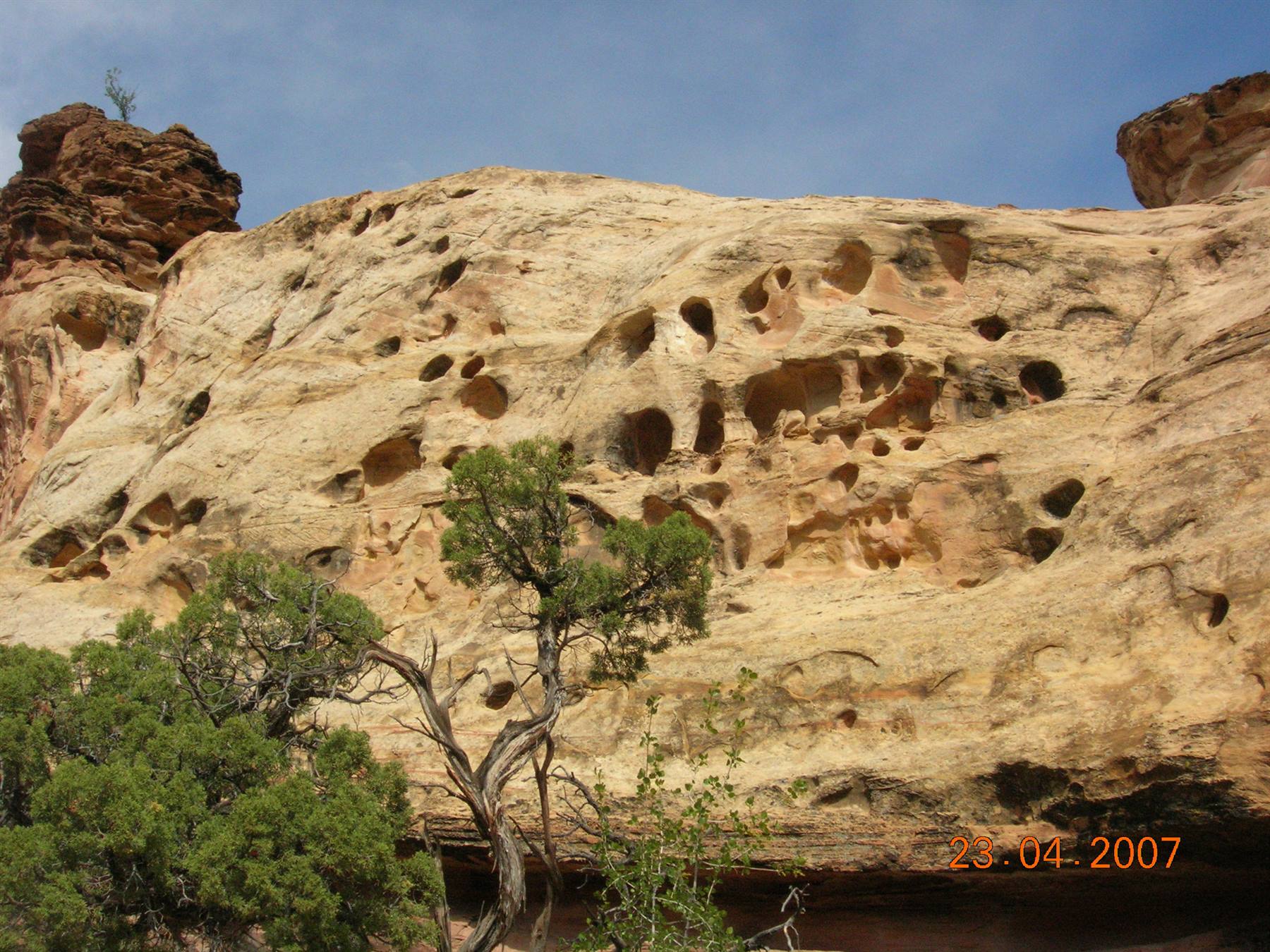 Capitol Reef NP - strana montagna