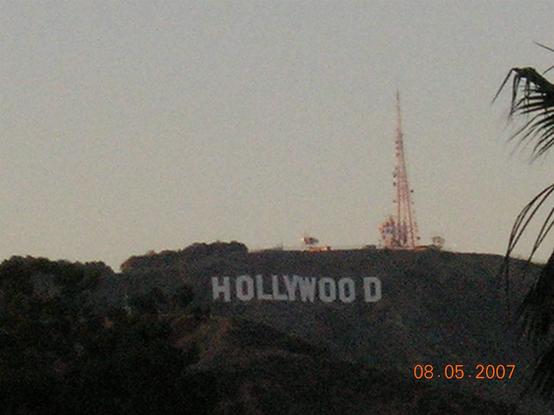 Los Angeles - la mitica scritta!!
