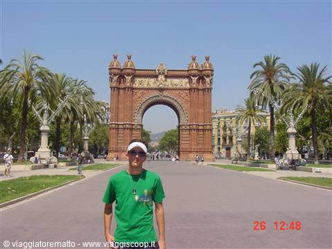 Barcellona - arco di trionfo