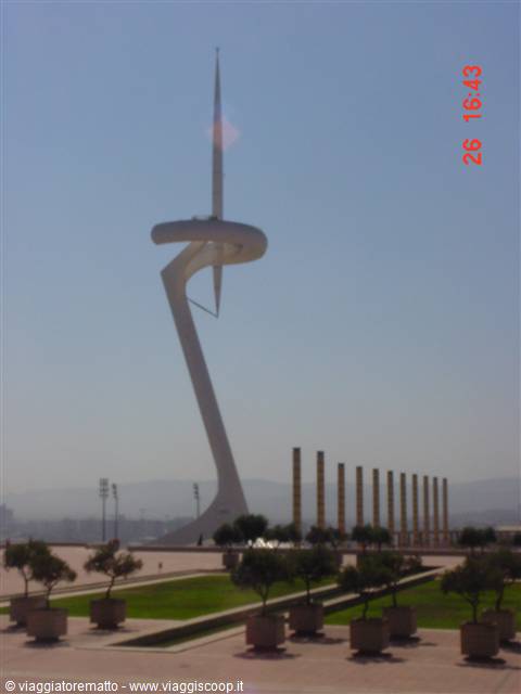 Barcellona - fiamma olimpica