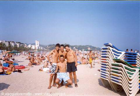 Lloret de mar - in spiaggia