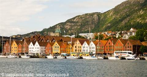 Bergen - veduta della città