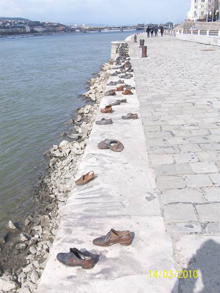 Budapest - monumento ai caduti ebrei di guerra
