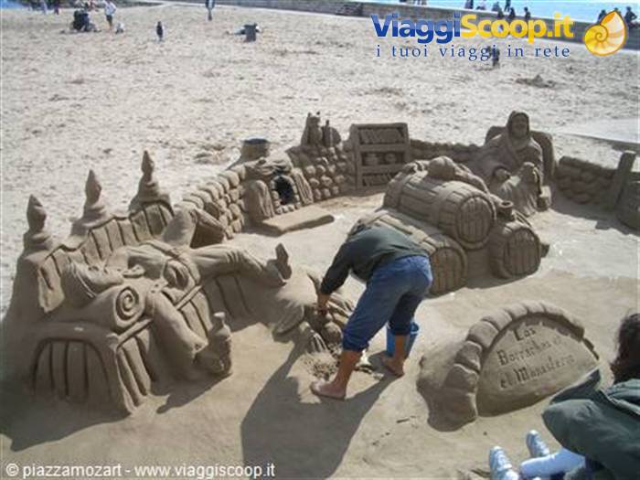 sculture di sabbia