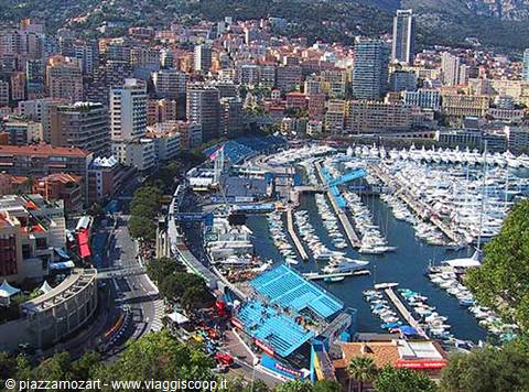 monaco dal'alto