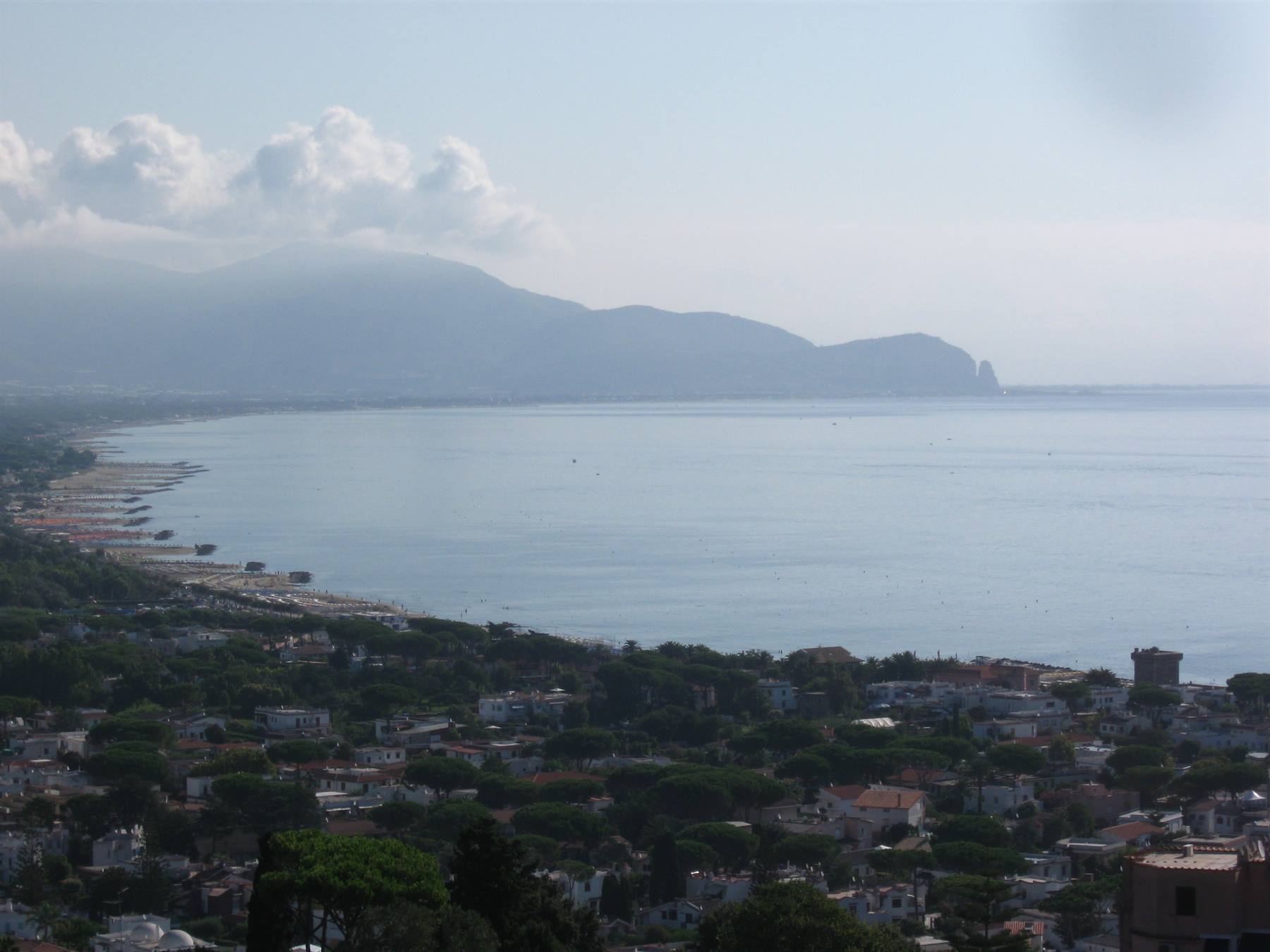 panorama da San Felice al Circeo