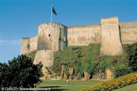 Caen, il castello