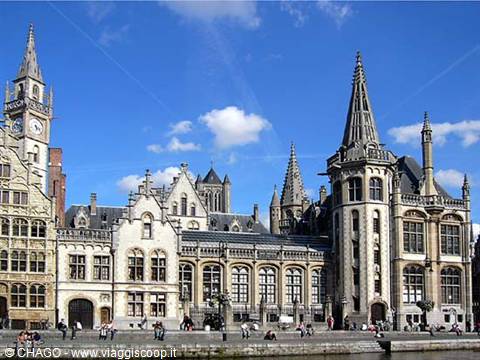 Gand, piazza del mercato