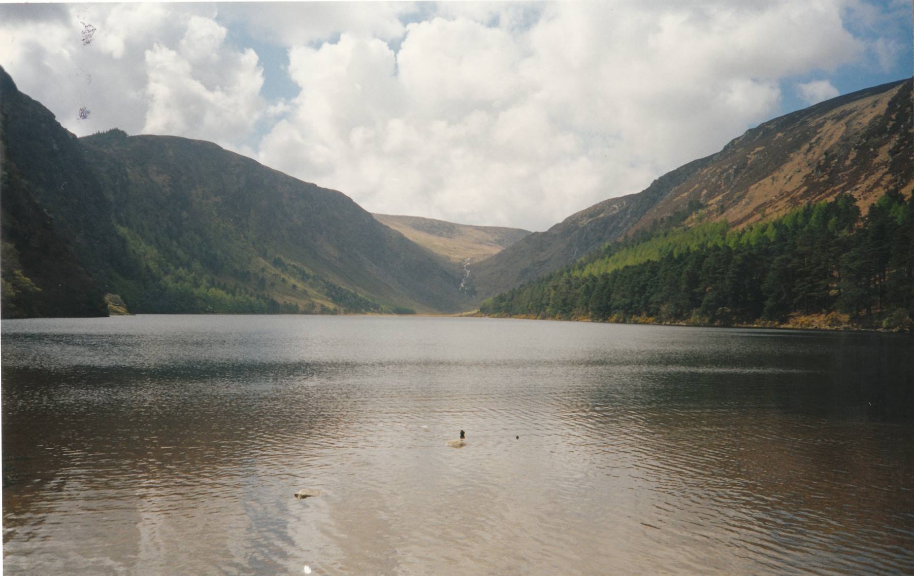 Glenn on two lake