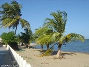 spiaggia sul fiume Gambia