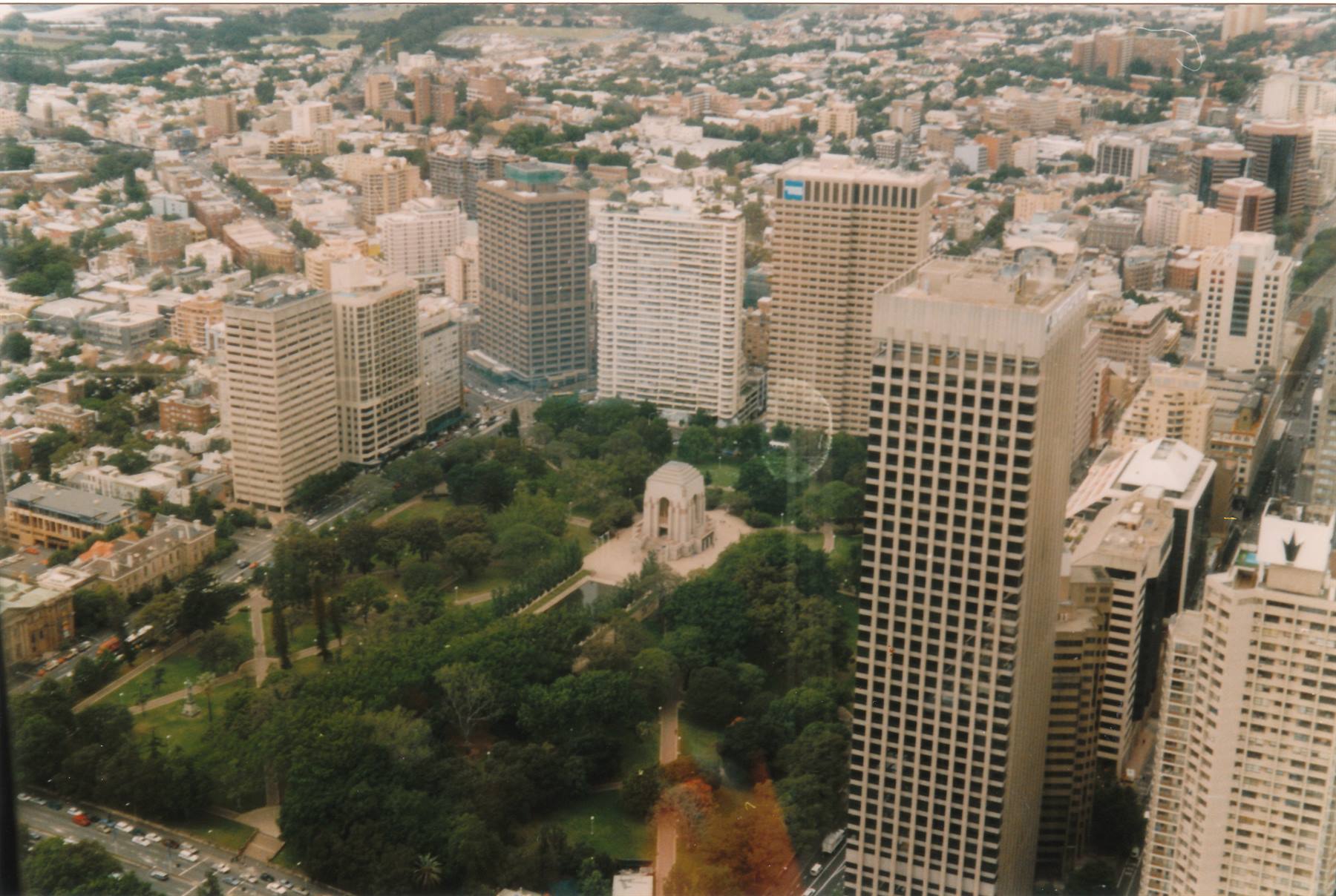 Sydney dall' alto