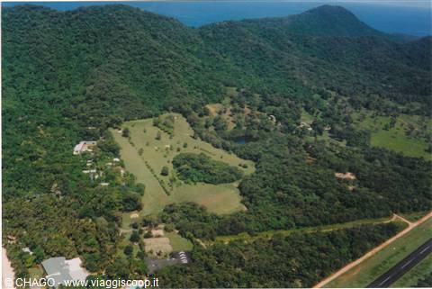 paesaggi del Queensland dall' alto