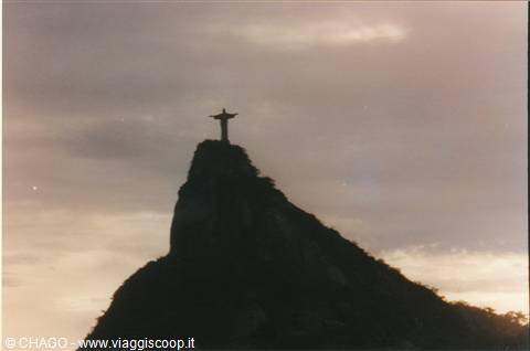 il Corcovado con il Cristo Redentor