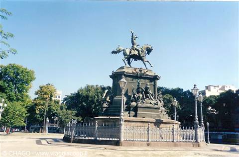 centro di Rio, Praça Tiradentes