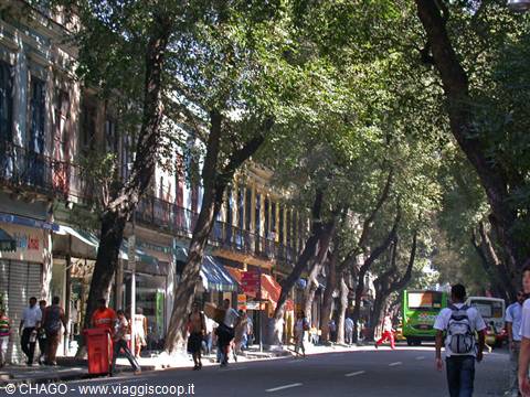 centro di Rio, rua Carioca