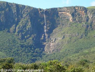 P.N. Chapada Diamantina, cachoeira da fulmoça la cascata più alta del Brasile