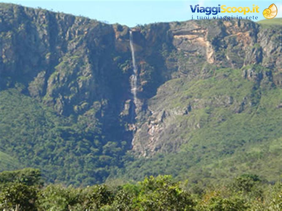 P.N. Chapada Diamantina, cachoeira da fulmoça la cascata più alta del Brasile
