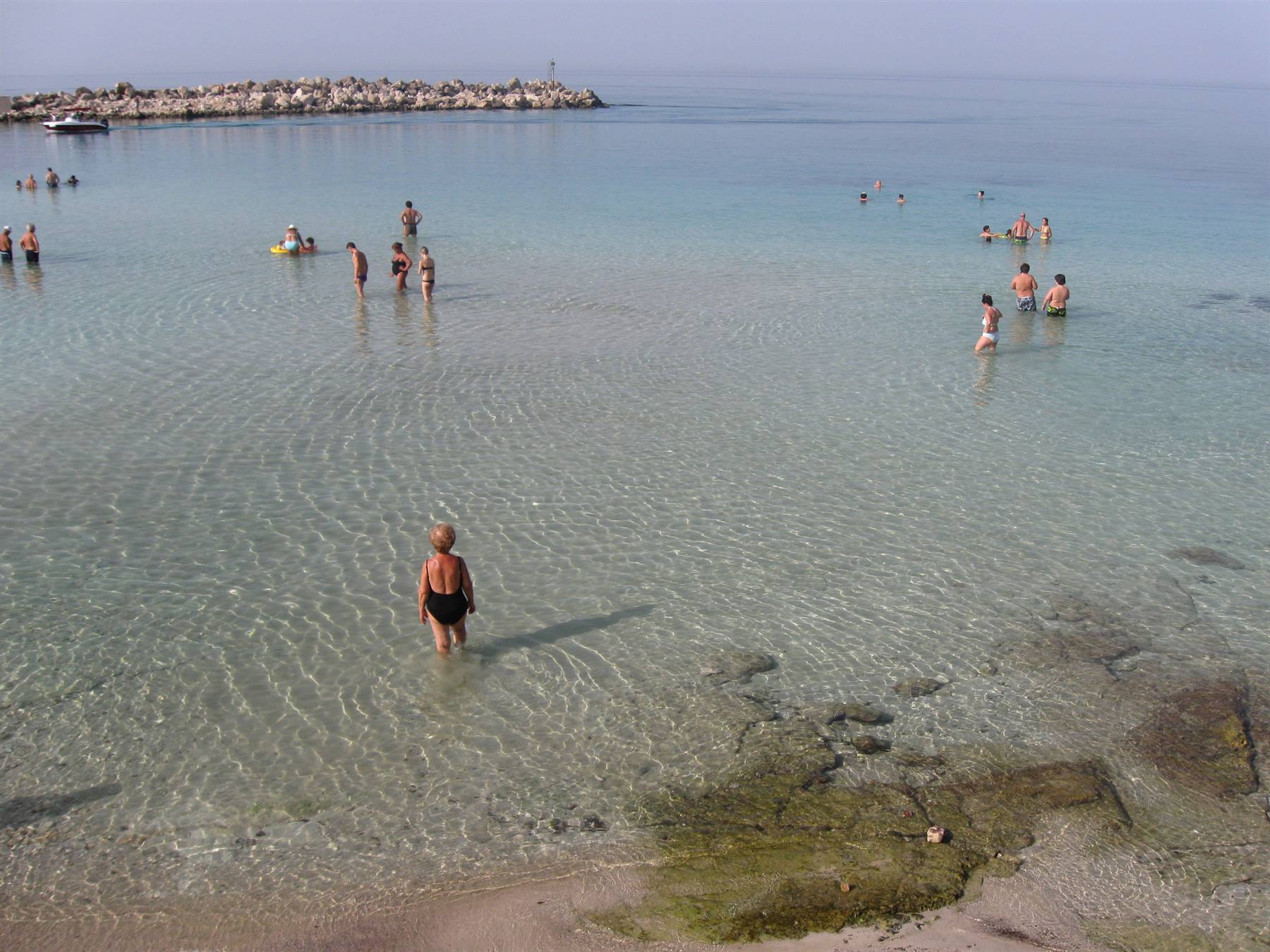 mare cristallino a Torre Vado
