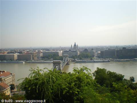 panorama dalla collina del castello