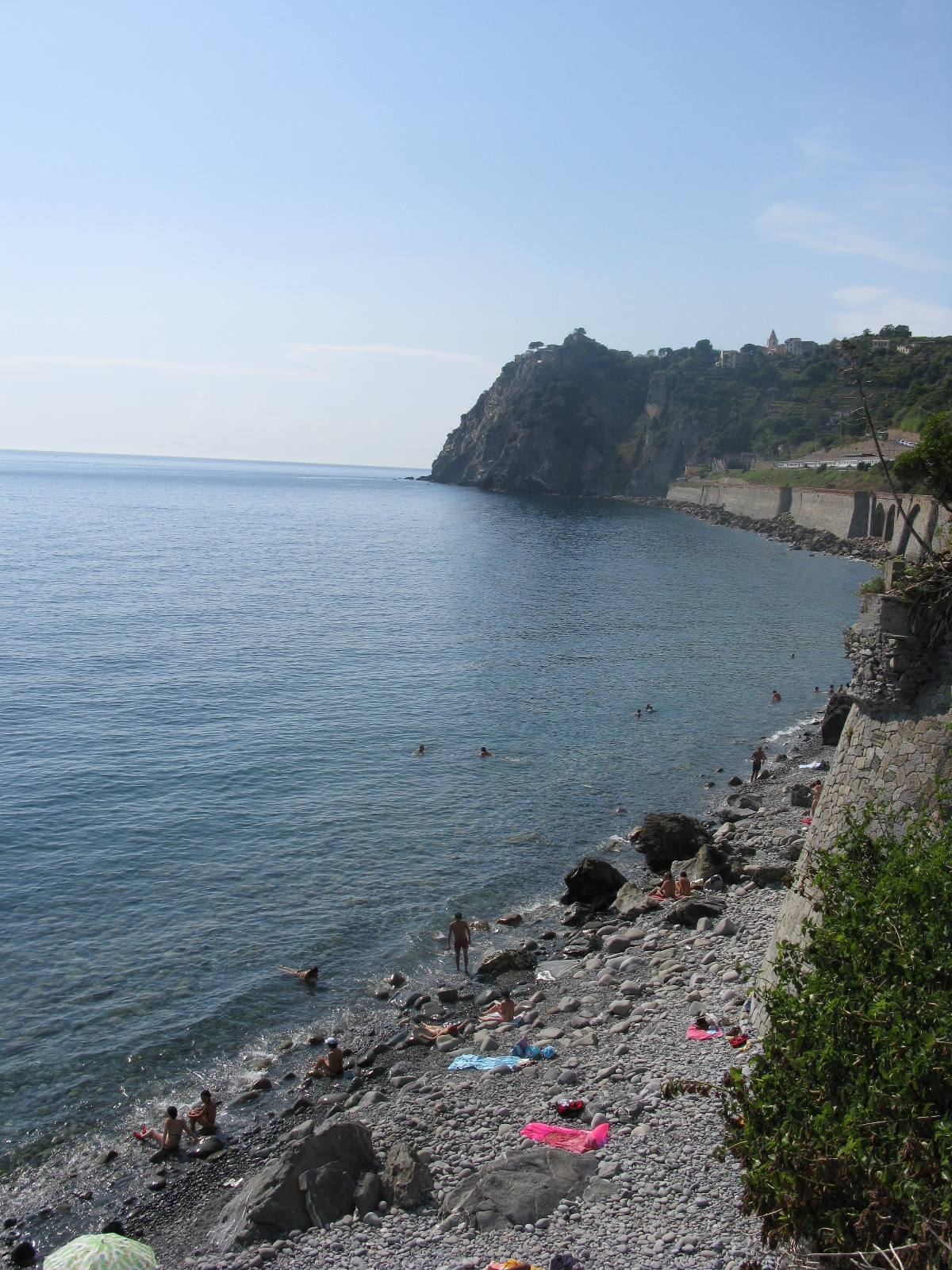 Sentiero azzurro, spiaggia di Corniglia