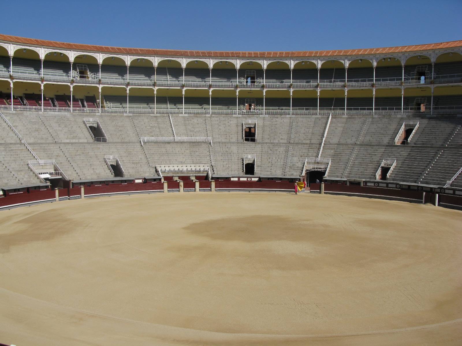 Plaza del toro, la corrida all'interno