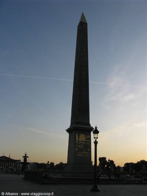 l'Obelisco a la Concorde