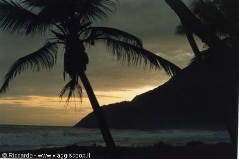 Tramonto a Cuyagua