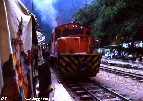 Stazione di Aguas Calientes