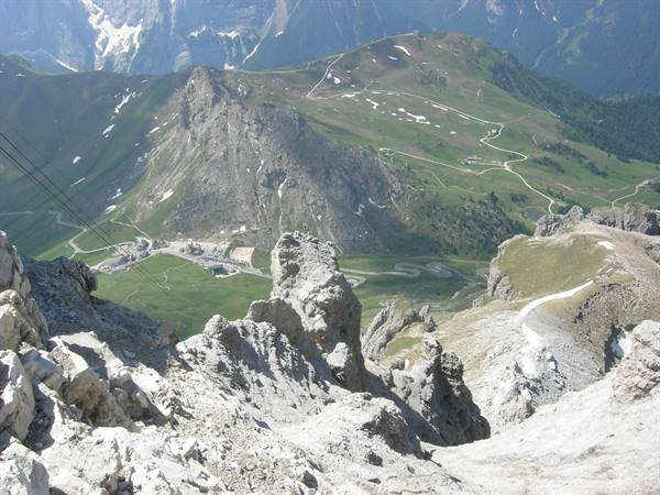 panorama verso il basso