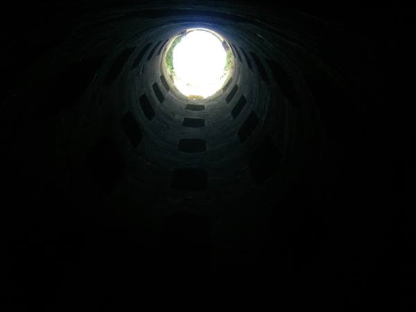 pozzo di san patrizio (verso l'alto)