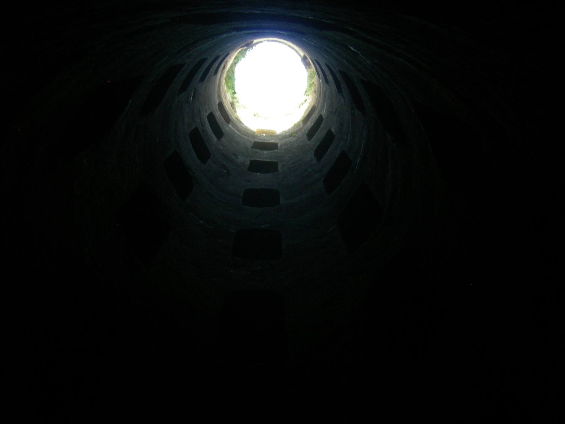 pozzo di san patrizio (verso l'alto)