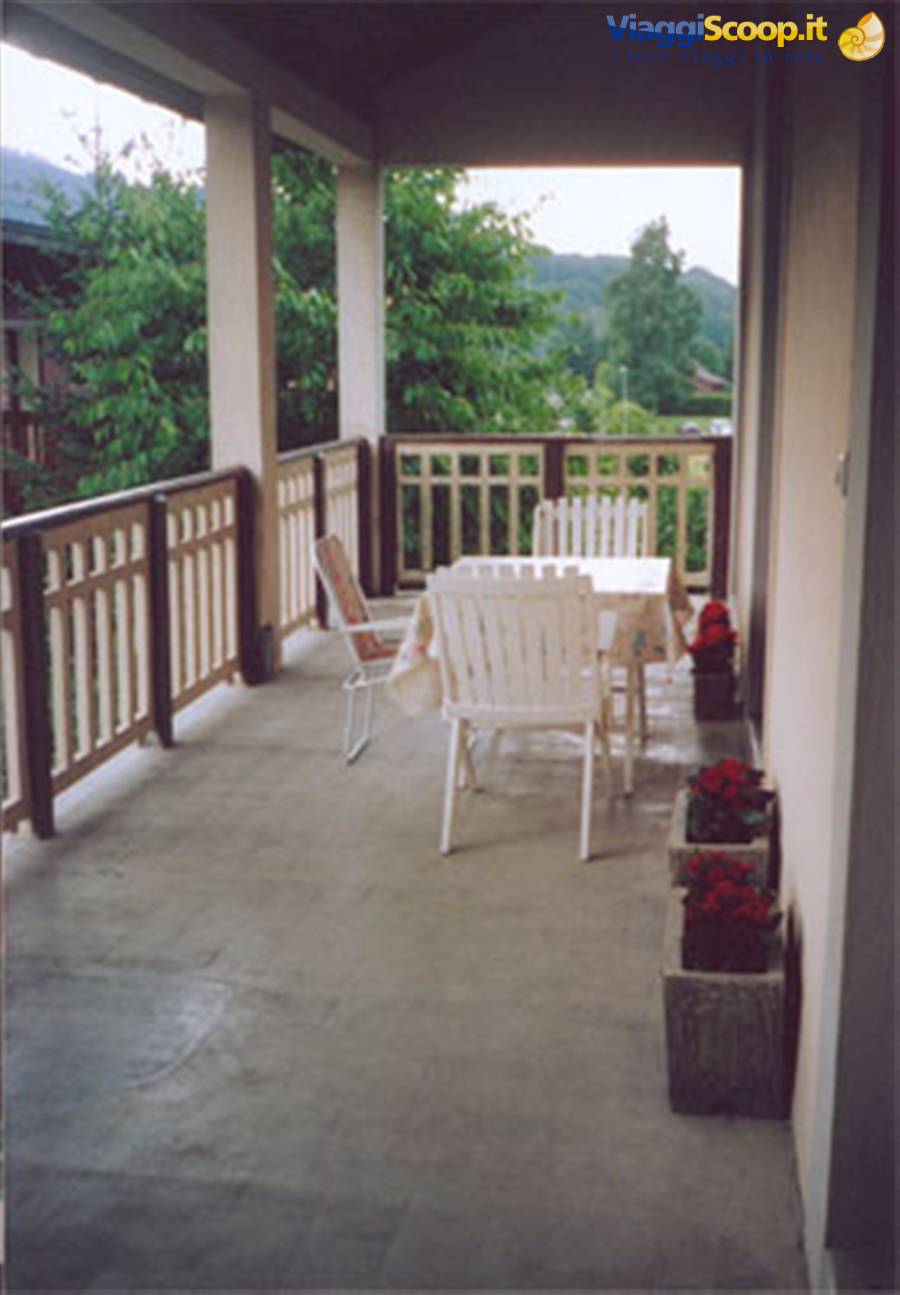 Terrazza coperta con panorama a 180°