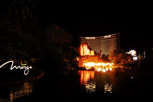 Vulcano al Mirage - Las Vegas