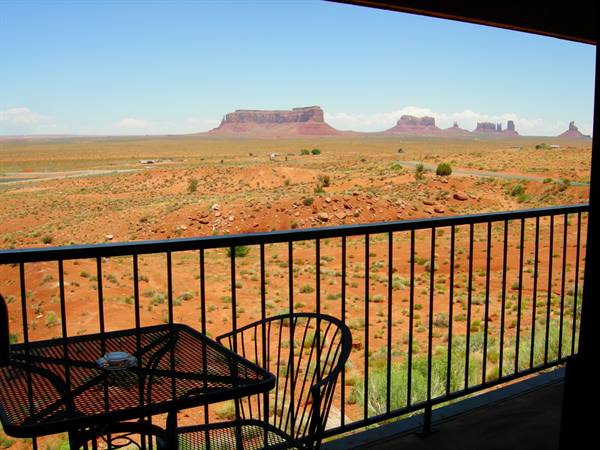 Panorama dalla nostra stanza - Monument Valley