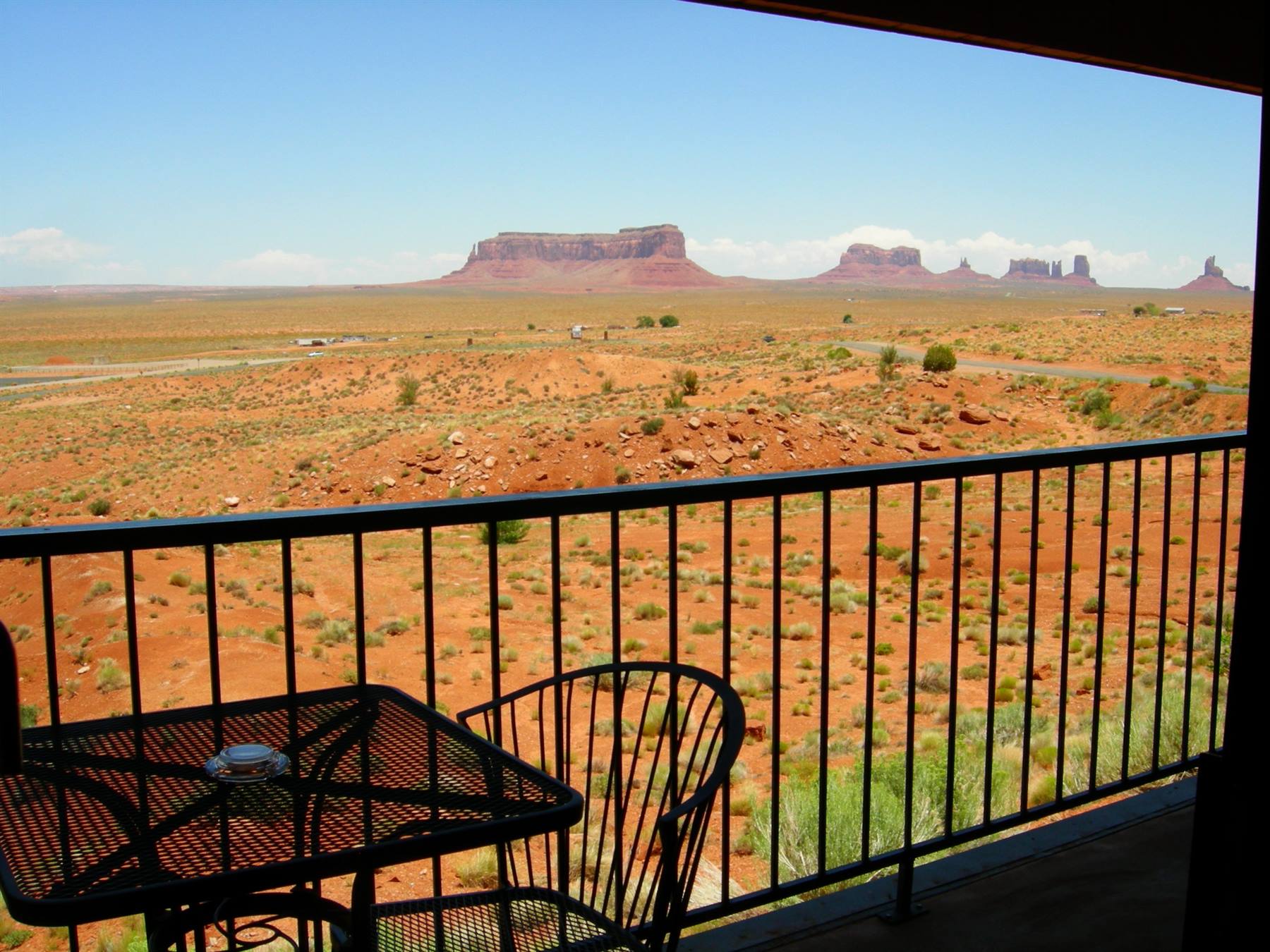 Panorama dalla nostra stanza - Monument Valley
