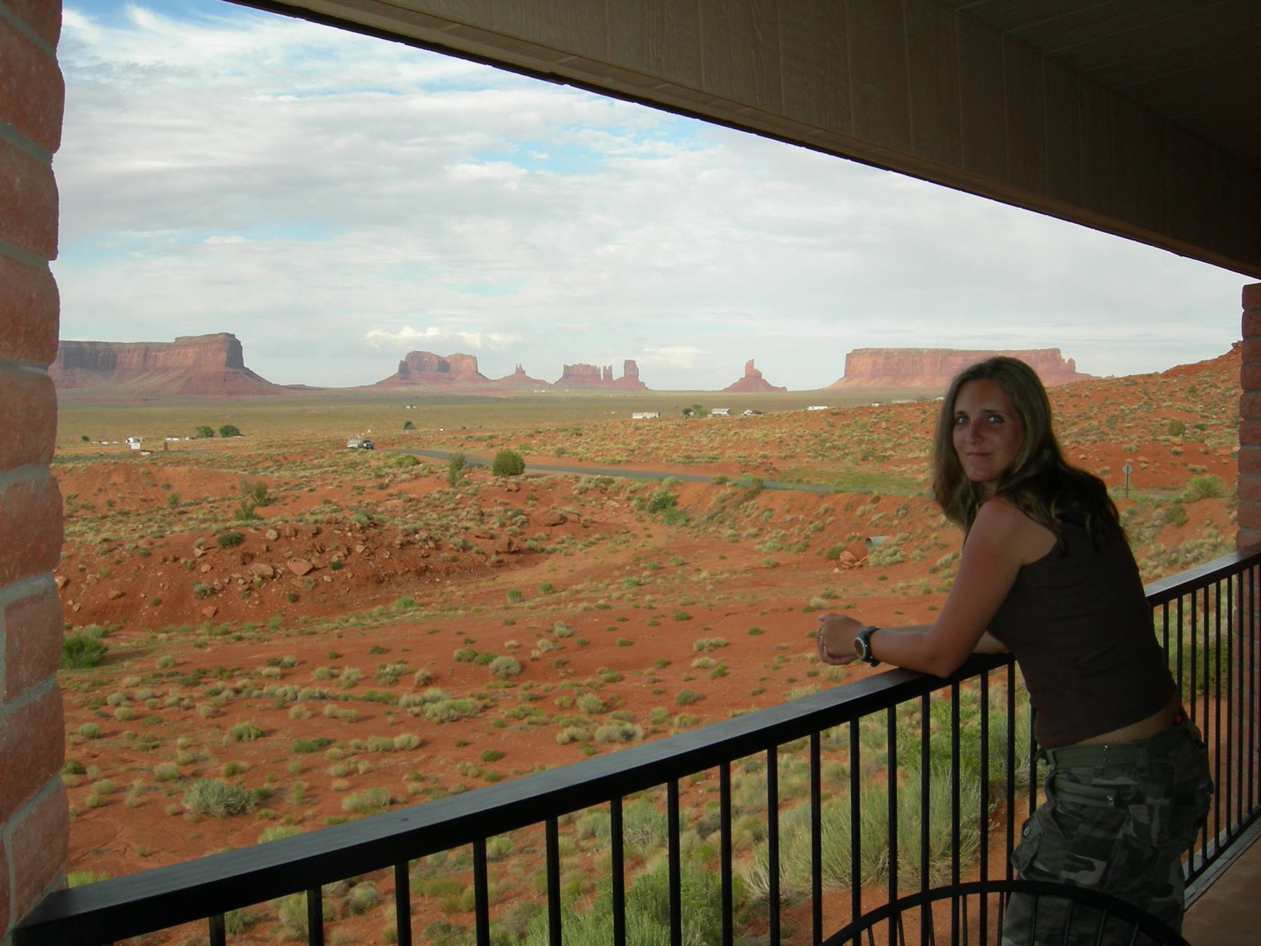 Panorama dalla nostra stanza - Monument Valley