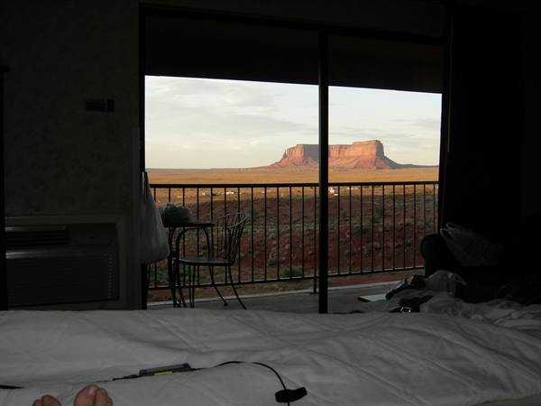Panorama dalla nostra stanza - Monument Valley