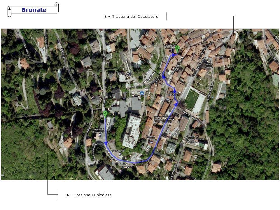 Percorso a Brunate