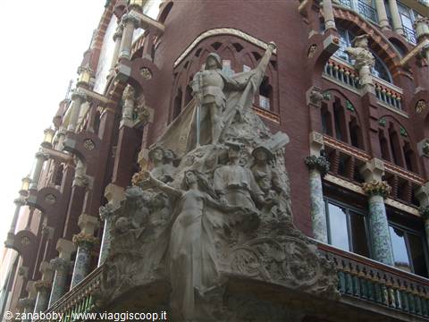 Palau de La Musica Catalana a Bacelona