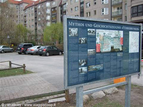 Berlino - Il sito del bunker di Hitler
