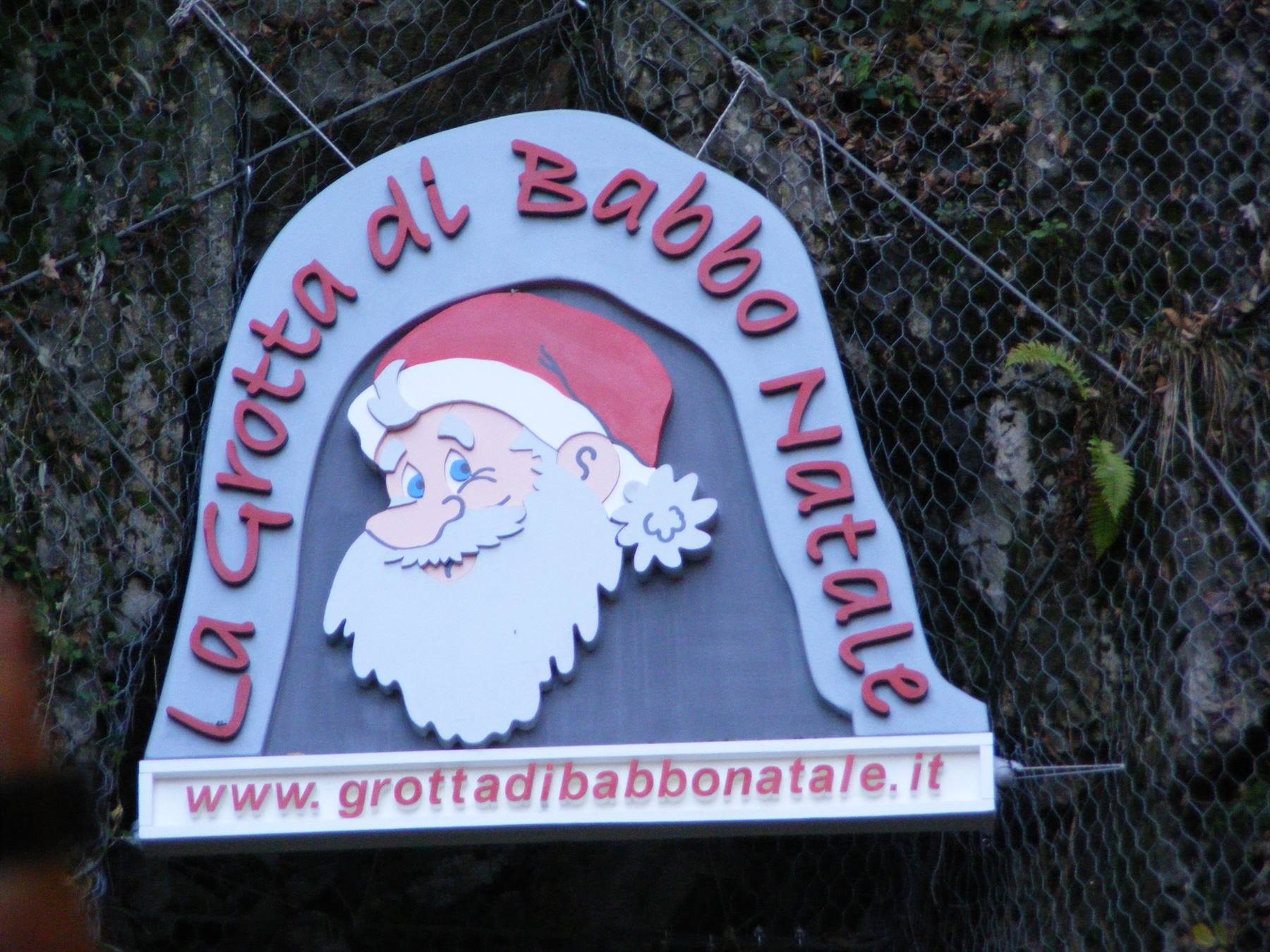 la grotta di babbo natale